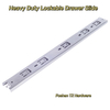 Heavy Duty Lockable Drawer Slides